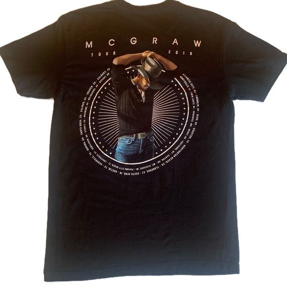 Tim Mcgraw Tour Tee Shirt Country Music Concert T-shirt Size Small - Picture 2 of 5